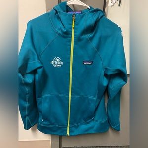 Patagonia zip up jacket with hood
